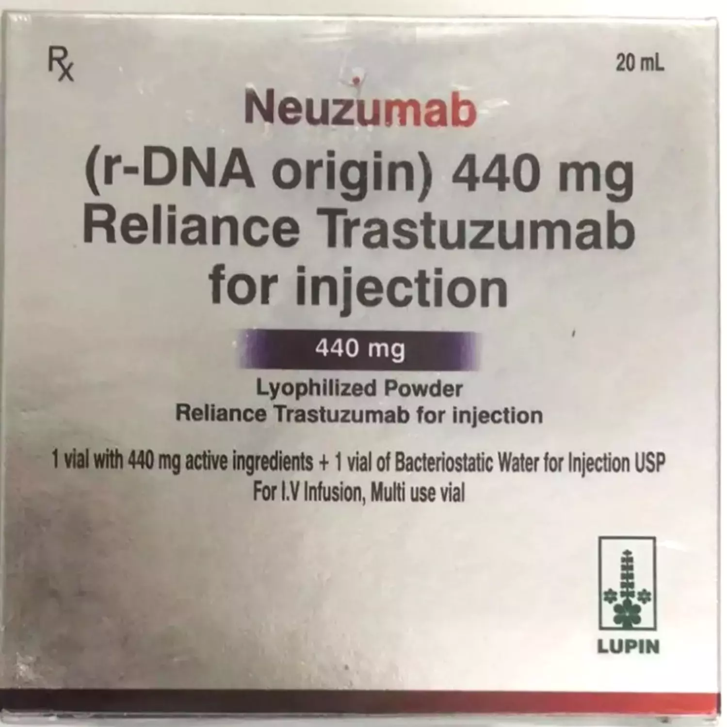 NEUZUMAB 440MG INJECTION